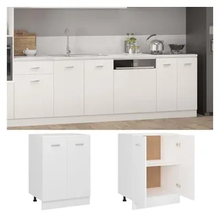 vidaXL Unterschrank 60 x 46 x 81,5 cm Weiß