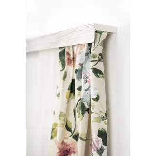 GARESA Gardinenschiene »Kunststoffschiene mit Blende« 3 läufig-läufig Wunschmaßlänge Deckenmontage, verlängerbar, einfache Montage, schlicht, beige