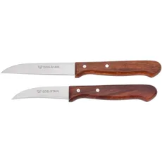 2-tlg Messerset mit Holzgriff