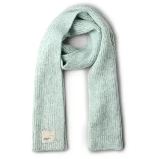 Street One Damen 5706442 Schal mit Woll-Anteil, Serene Green Mel, Regular