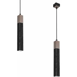 Eko-Light Milagro SOLO 1-flg. 4 cm rechteckig schwarz