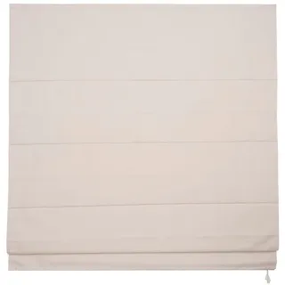 LIEDECO Raffrollo mit Klettschiene freihängend, beige