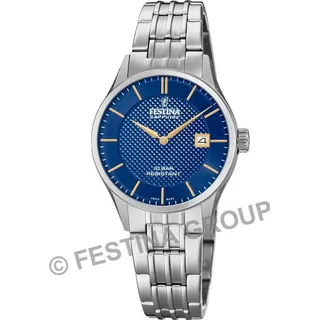 Festina Damen F20006/3 Silber Blau