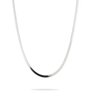 Liebeskind Berlin Kette ohne Anhänger The Long Sleek Edelstahl Silber