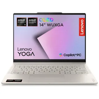 Lenovo Yoga 7 2-in-1 14'' AMD Ryzen AI 5 435 16 GB RAM 512 GB SSD AMD Radeon Windows 11 Home Seashell