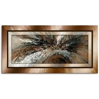 Artland Wandbild "Gold Abstrakt 1" Gegenstandslos 1 Stk. tlg. als Alubild, Leinwandbild, Poster in verschied. Größen, farbe bild(er): braun