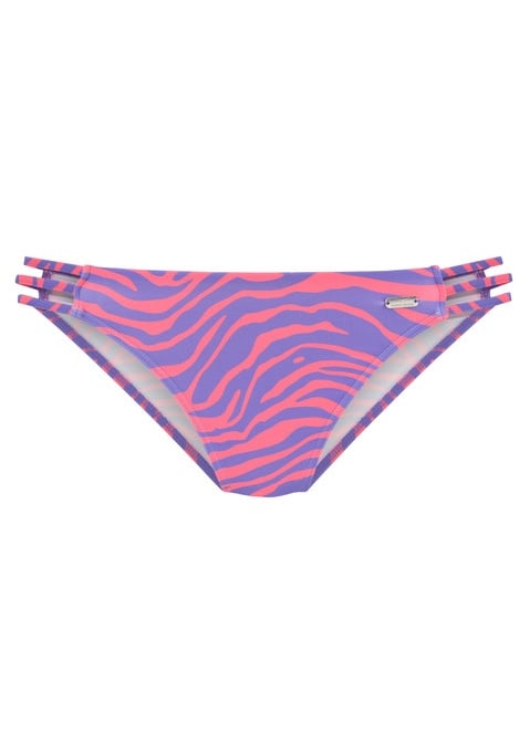 Bild von Bikini-Hose Damen violett-koralle, Gr.32