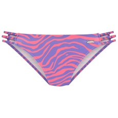 Bild von Bikini-Hose Damen violett-koralle, Gr.32