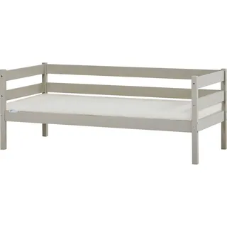 Jugendbett ECO Comfort 70 x 160 cm Kiefer massiv grau