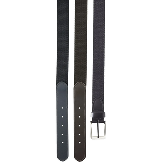 Stretchgürtel BABISTA "Dehngürtel MILANVENZO", Herren, Gr. 110, schwarz, Obermaterial: 74% Polyester COOLMAX PES(Coolmax). 18% Viskose Birla CV Birla. 8% Elasthan EL., Gürtel Stretchgürtel