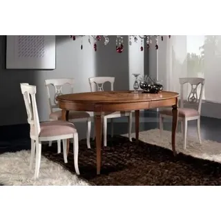 Esstisch Retro Stil 160 x 110 x 77 Cm JVmoebel - Braun