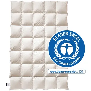 billerbeck Daunenbettdecke »E15 Frieda« normal 1 Stk. tlg. Die Decke mit dem blauen Engel, beige