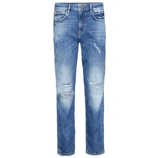 GARCIA Mom-Jeans »Isabella«, blau