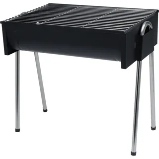 Koopmann International Progarden Tragbarer Holzkohlegrill schwarz