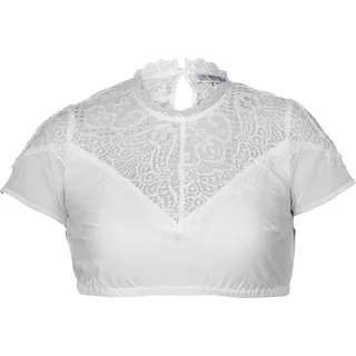 Marjo - Damen Trachten Bluse, Elisa-Carola (975700-020037) - Weiß