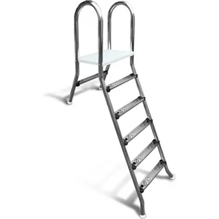 Weinmann Hochbeckenleiter V2A Classic silber 1,50 m