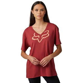 Fox Racing Damen Women's Boundary Top, Rot, EU