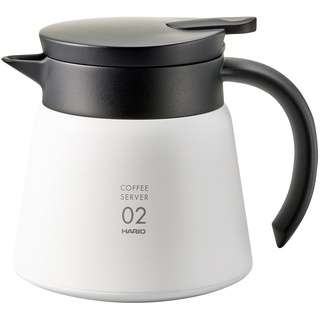 Hario V60 Insulated Stainless Steel Server white 0,55 l