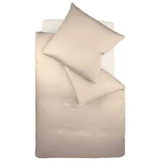 FLEURESSE Uni Colours Interlock Jersey Grau 135 x 200 cm + 2 x 80 x 80 cm