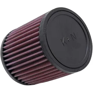 K&N RU-0910 KFZ und Motorrad Universalfilter aus Gummi, Rot