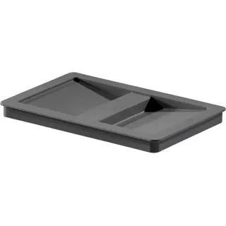 HAILO Deckel 1129979 für 7, 8.5 und 10 Liter Inneneimer dunkelgrau