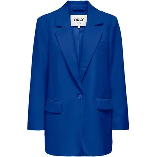 ONLY Damen Oversized Langarm Blazer Eleganter Basic Cardigan Business Jacke Mantel ONLLANA-Berry