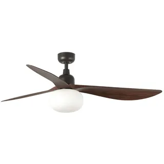 Outdoor Deckenventilator mit Licht Outwood DC Walnuss ventilator Fernbedienung