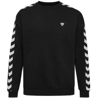 Hummel Unisex Pullover hmlARCHIVE LOOSE FIT SWEATSHIRT 225257-2001 S - Black - S