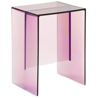 Kartell Max-Beam Hocker/Beistelltisch, Plastik, pink, 27 x 33 x 47 cm