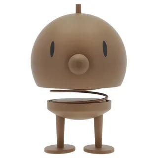 Hoptimist Soft Bumble Wackelfigur & Glücksbringer, Skandinavische Deko Figuren für Wohnzimmer, Schreibtisch, Büro, Bürodeko & Lustige Kleine Geschenke, 15 x 15 x 24 cm, XL, Choko