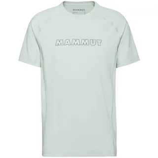 Mammut Selun Fl Logo Kurzarm-t-shirt - Silver Sage - 2XL