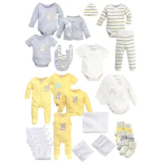 Klitzeklein Erstausstattungspaket »30tlg. Baby-Set für den Start«, aus Bio-Baumwolle, bunt