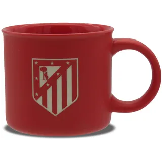 CyP Brands Atlético de Madrid, Tasse, Keramik, Frühstück, Geschirr, Originelle Tassen, Rot, offizielles Produkt