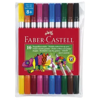 Faber-Castell Doppelfasermaler 10er Etui