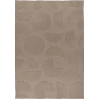 Kayoom Niburi 425 Kurzflorteppich 200 x 290 cm Beige