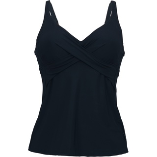 Rosa Faia Bügel-Tankini-Top »Maily«, Tankini-Top, V-Ausschnitt, Wickellook, für Damen, 001 schwarz