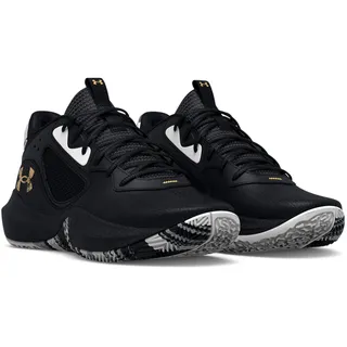 Under Armour Grade School Lockdown 6 black/black/metallic gold 35,5