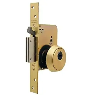 Tesa Assa Abloy R201NT66T Sicherheitsschloss für Holztüren, Edelstahl, 30 x 30 mm