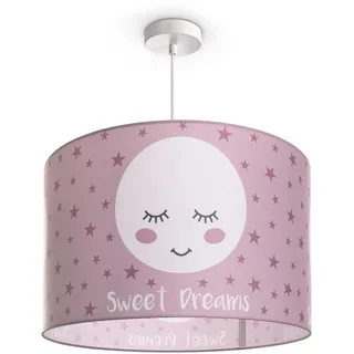 Paco Home Pendelleuchte »Aleyna 103« E27 Kinderlampe Deckenlampe LED Kinderzimmer Lampe Mond-Motiv, E27, weiß