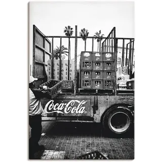 ARTland »CocaCola-LKW in El Jadida - Marokko«, Auto, (1 St.), als Alubild, Outdoorbild, Leinwandbild, Poster, Wandaufkleber