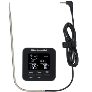 KitchenAid Bratenthermometer 250°C schwarz