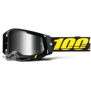 100% SPEEDLAB Fahrradsonnenbrille - RACECRAFT 2 - Weiß/Blau/Silber