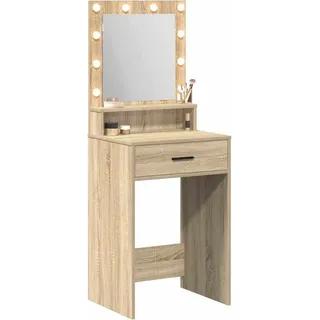 vidaXL Schminktisch Sonoma-Eiche 50 x 41 x 135 cm Holzwerkstoff - Braun