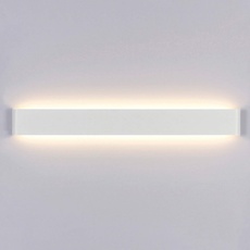 Yafido Wandleuchte Innen LED 90CM Weiß Wandlampe Up Down Wandbeleuchtung 30W Warmweiß 3000K Wandlicht Wandstrahler für Schlafzimmer Wohnzimmer Flur Treppen