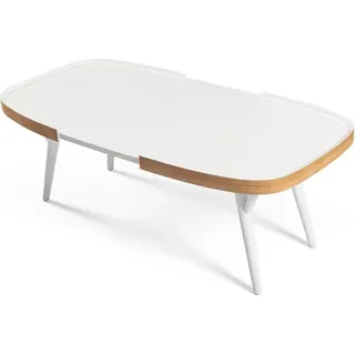 Couchtisch Rund Wohnzimmer Designer Modern Möbel Luxus Einrichtung - Beige