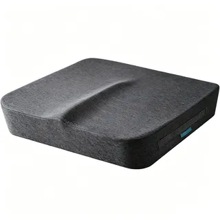 bonmedico Sitzkissen orthopädisch - Ergonomisches Memory Foam Kissen Grau
