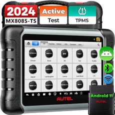 [Android 11] Autel MaxiCheck MX808S-TS: 2024 Neuestes TPMS-Programmier-Neulerntool, Bidirektionaler, Gleich wie MaxiCOM MK808S-TS MK808Z-TS, Aktualisiert von MK808TS MK808BT MK808S, 28+ Dienste