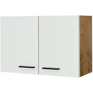 FlexWell Küchenoberschrank , Eichefarben, Magnolie , Metall , 1 Fächer , einzeln stellbar , 80x54.8x32 cm , Made in Germany , individuell planbar, Zusatzausstattung erhältlich, hängend , Küchen, Küchenmöbel, Küchenschränke, Küchenoberschränke