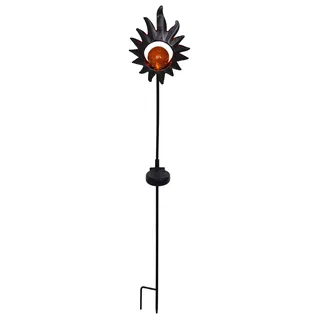 Solarleuchte Garten Sonne Außen Solarlampe Außenleuchte Solar Erdspieß 5227247 - Schwarz