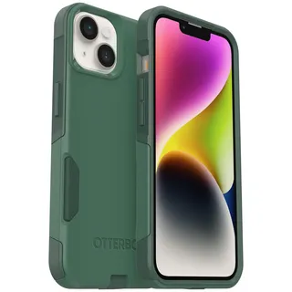 OtterBox Schutzhülle für iPhone 14 & iPhone 13 Commuter Series – Trees Company (grün), schlank und robust, taschenfreundlich, mit Port-Schutz